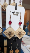 AVTeaCo Bee Earrings