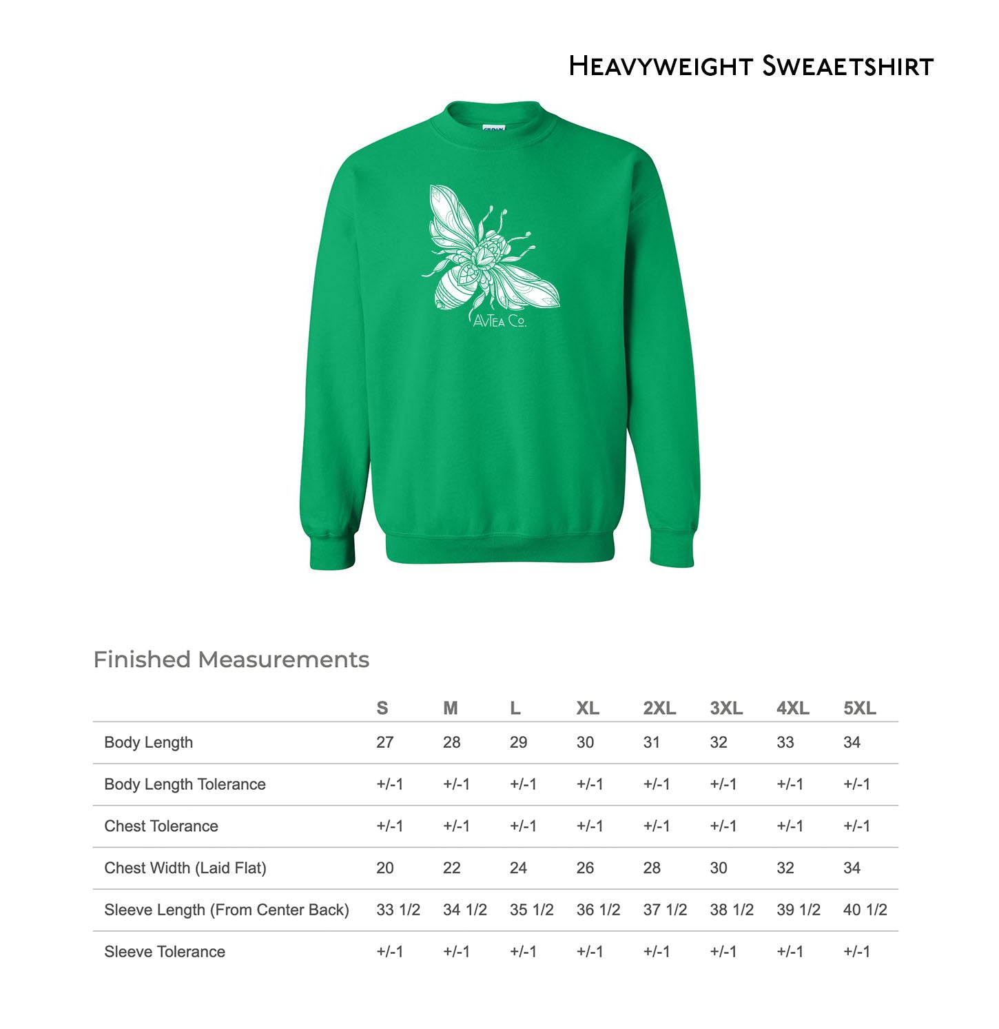 AVTeaCo Emerald Pull Over